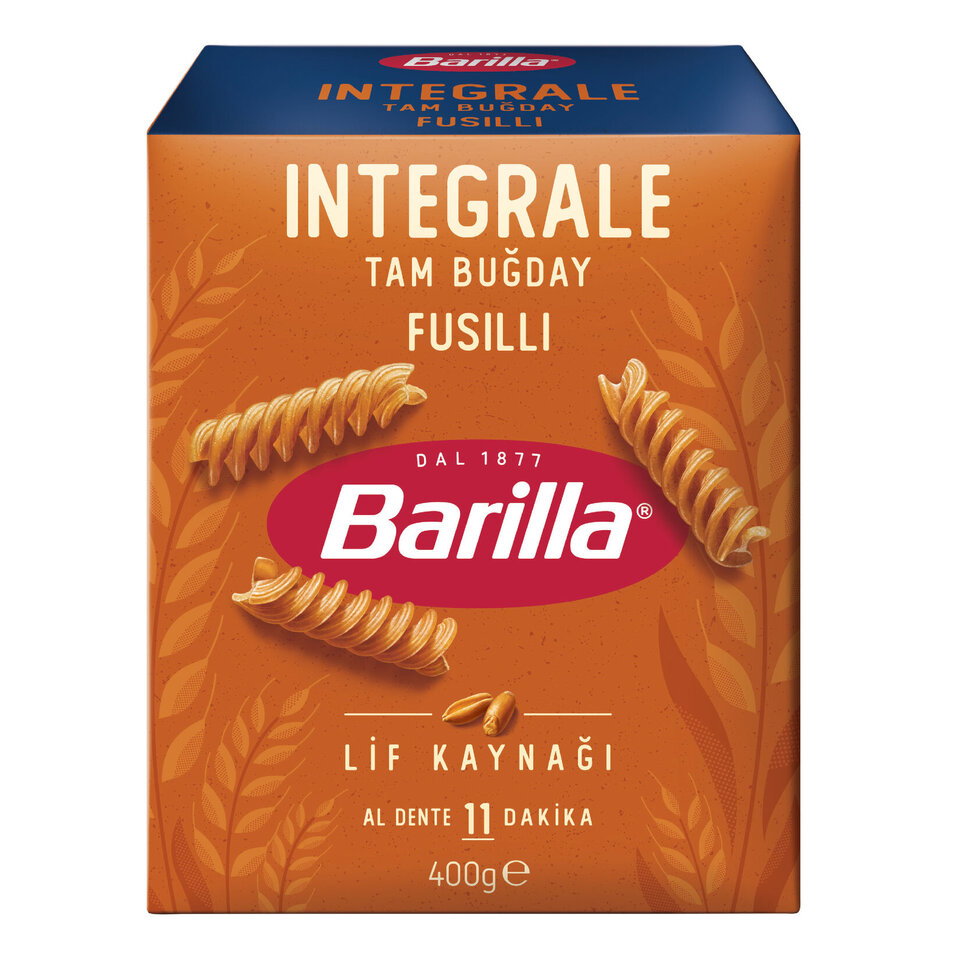 BARİLLA MAKARNA 400 GR -TAM BUĞDAY BURGU